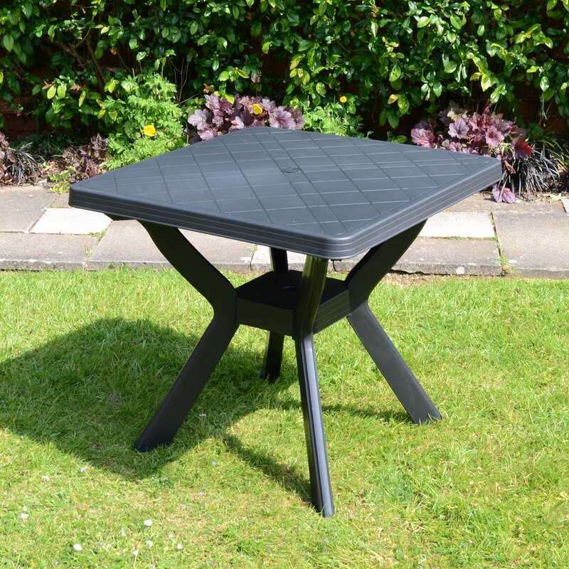 Sol 72 Outdoor Livia Plastic Dining Table & Reviews | Wayfair.co.uk